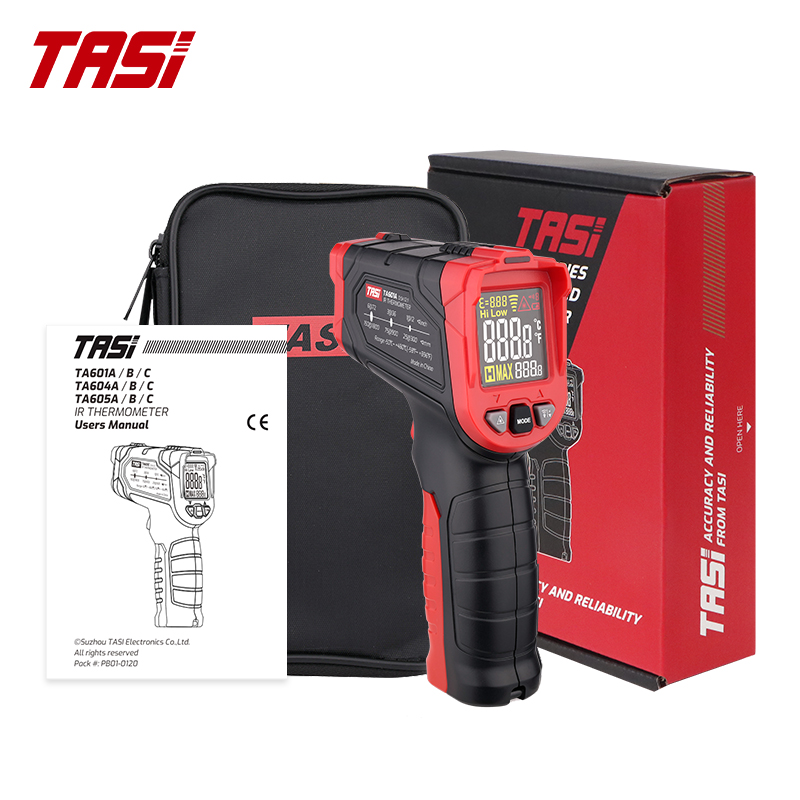 Industrial Laser Temperature Gun - TASI TA601A TA601B TA601C Infrared Thermometer