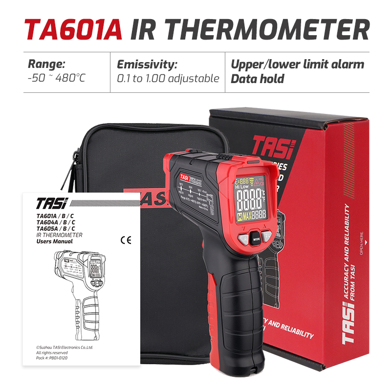 TA601A TA601B TA601C Infrared  - Industrial Laser Temperature Gun review and price
