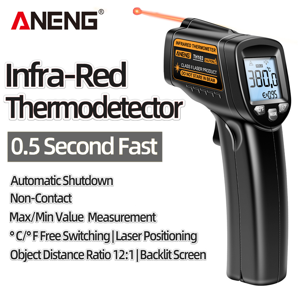 Infrared Laser Thermometer Ind - Industrial Laser Temperature Gun review and price