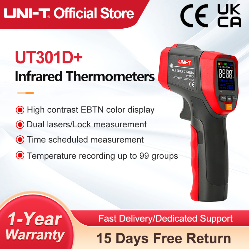 UNI-T Digital Infrared Thermom - Industrial Laser Temperature Gun review and price