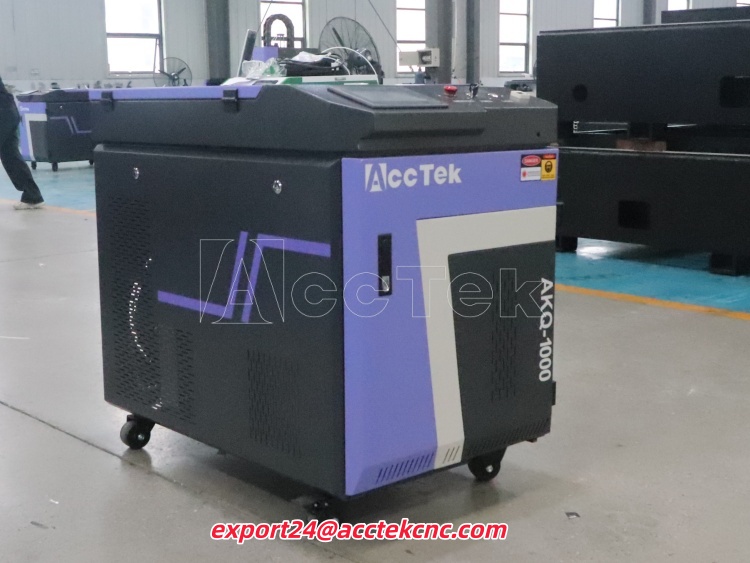 Powerful 1000w Pulsed Laser Cl - Industrial Laser Rust Removal Machine review and price