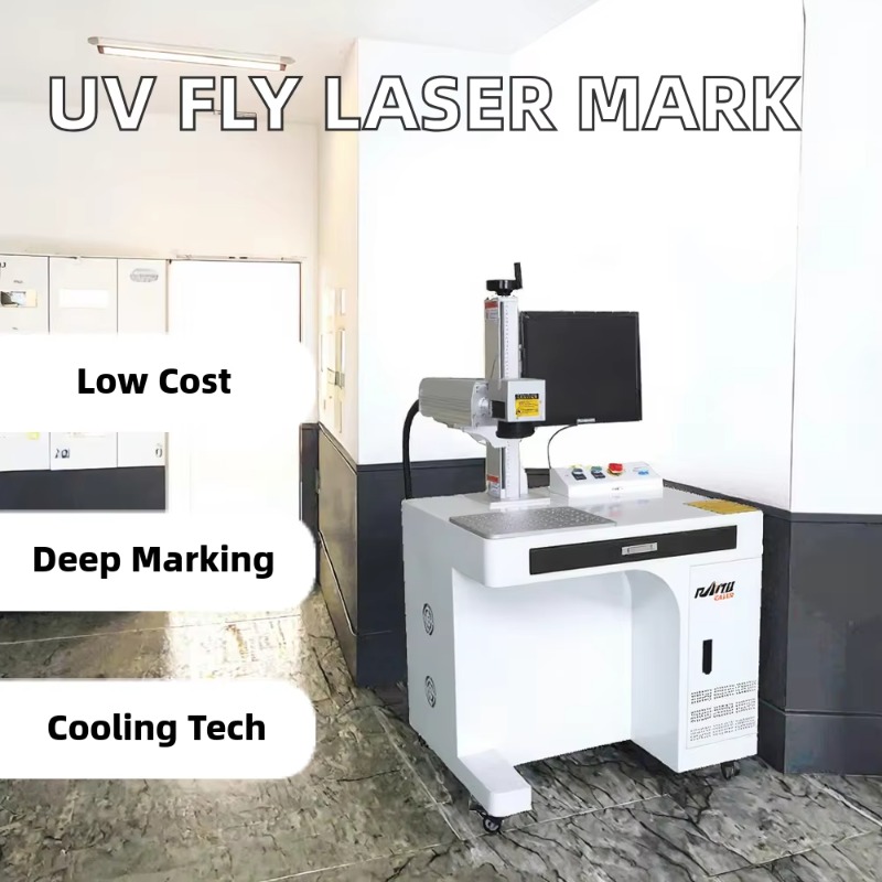 New Arrival UV Fly Laser Marki - Industrial Laser Price review and price