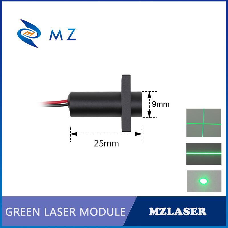 Mini D9mm 515nm 520nm 0.5mW 1m - Industrial Laser Line Module review and price