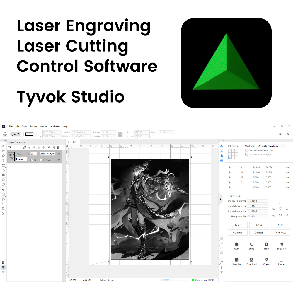 TyvokStudio Control Software L - Industrial Laser Solutions review and price